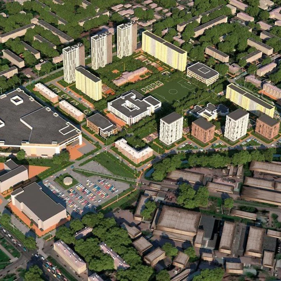 «Самолет» расселит еще два дома по программе КРТ